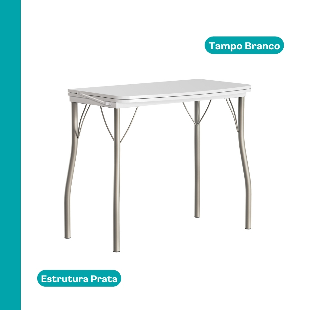 Conjunto Sala de Jantar Palermo com Mesa e 4 Cadeiras 2999 Carraro