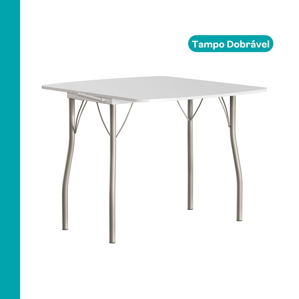 Conjunto Sala de Jantar Tallim com Mesa e 2 Cadeiras 2999 Carraro