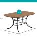 Conjunto Sala de Jantar com Mesa e 6 Cadeiras Fenix Carraro
