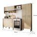 Cozinha Compacta Arizona Classic Carvalho Carraro
