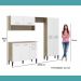 Cozinha Compacta Arizona Classic Carvalho com Branco Carraro