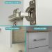 Cozinha Compacta Arizona Classic Carvalho com Branco Carraro