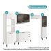 Cozinha Completa Miami Master Carraro Branco