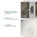 Cristaleira 2 Portas Vidro Milla Branco MDF 70cm Carraro