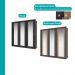 Guarda Roupa Casal 3 Portas Doha Prime Carraro Ripado Preto Touch