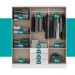 Guarda Roupa Casal 6 Portas Troy Carraro Branco