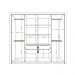 Guarda Roupa Casal 8 Portas 4 Gavetas Espelho 1096 Carraro - Branco