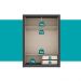 Guarda Roupa Solteiro 2 Portas Darvi 2 Gavetas Carraro Ripado Preto Touch