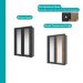 Guarda Roupa Solteiro 2 Portas Darvi Prime Carraro Ripado Preto Touch