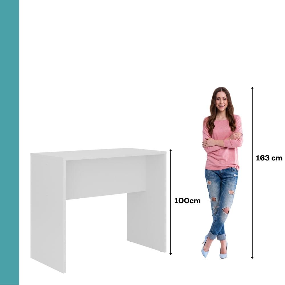 Mesa Bancada Ilha para Cozinha 2513 Branco
