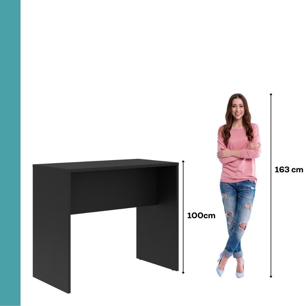 Mesa Bancada Ilha para Cozinha 2513 Preto