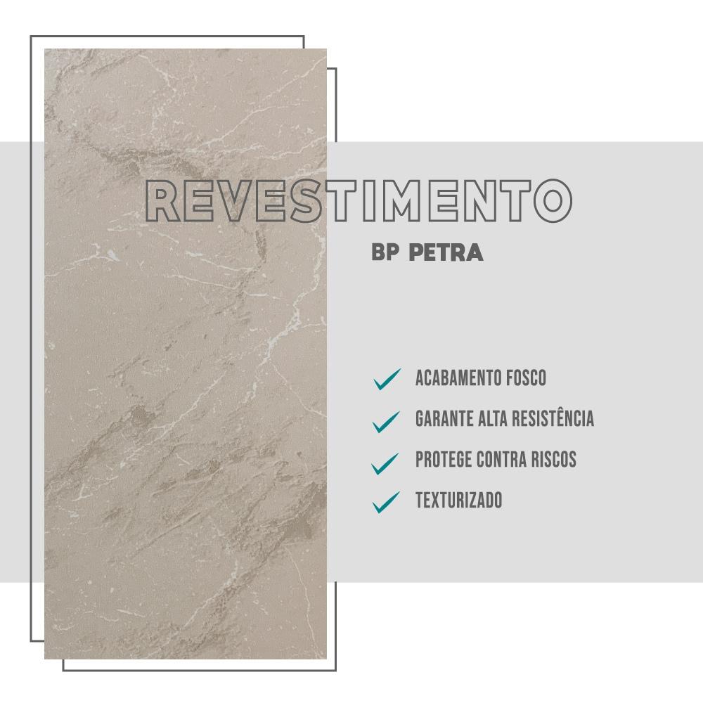 Mesa de Jantar 4 Lug Retangular 1,2m Stellar Carraro Pet Ros