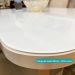 Mesa de Jantar 4 Lugares Retangular 1,19m 1602 Carraro Off White com Gelo