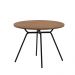 Mesa de Jantar Redonda 1m 1588 Carraro Freijó/Preto
