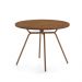 Mesa de Jantar Redonda 1m 1588 Carraro Freijó/Rose