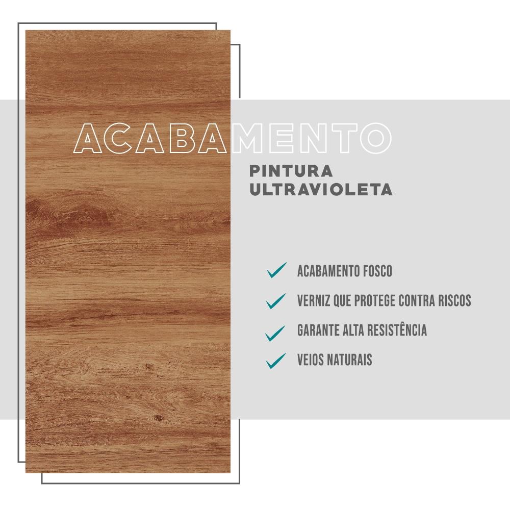Mesa de Jantar Redonda 1m 1588 Carraro Freijó/Rose