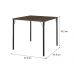 Mesa de Jantar Tampo Madeirado e Tubos Preto Carraro