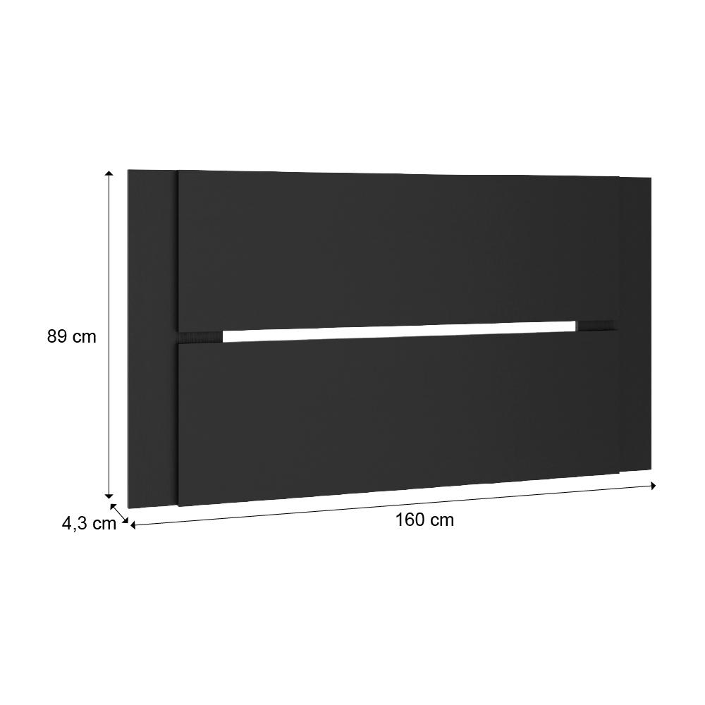 Mesa para Computador Gamer e Painel para TV até 55 Polegadas Preto Carraro