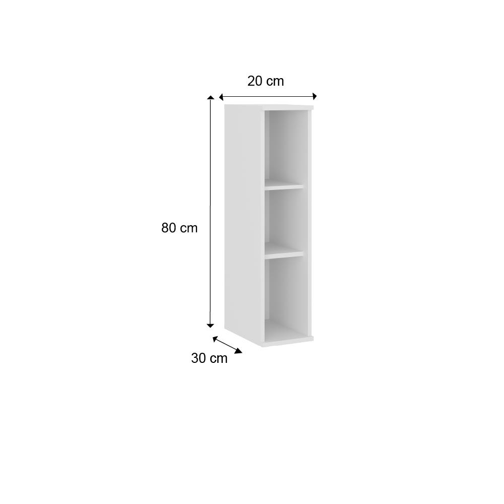 Nicho Aéreo MDF Branco 20cm Carraro