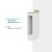 Nicho Toalheiro Milla MDF Branco 20cm Carraro
