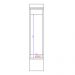 Nicho Toalheiro Milla MDF Branco 20cm Carraro