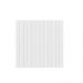 Painel Ripado Milla Branco MDF 60cm Carraro