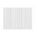 Painel Ripado Milla Branco MDF 80cm Carraro