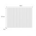 Painel Ripado Milla Branco MDF 80cm Carraro