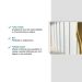 Painel Ripado Milla Branco MDF 80cm Carraro