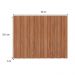 Painel Ripado Milla Nogal 80cm Carraro