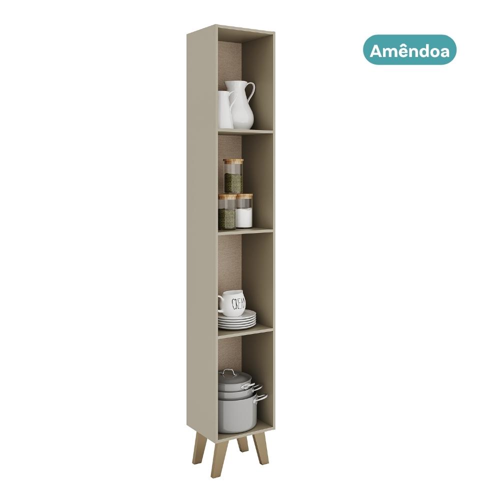 Paneleiro 2 Portas Atlanta Carraro Amêndoa