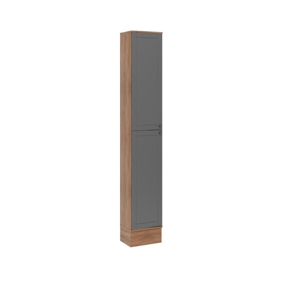 Paneleiro 2 Portas Milla Nog/Cinza 40cm Carraro