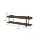 Rack c/ Painel para Tv até 50' Ohio Carraro - Legno/Preto