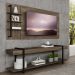 Rack c/ Painel para Tv até 50' Ohio Carraro Legno/Preto