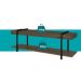 Rack c/ Painel para Tv até 50' Ohio Carraro Legno/Preto