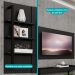 Rack c/ Painel para Tv até 50' Ohio Carraro Preto