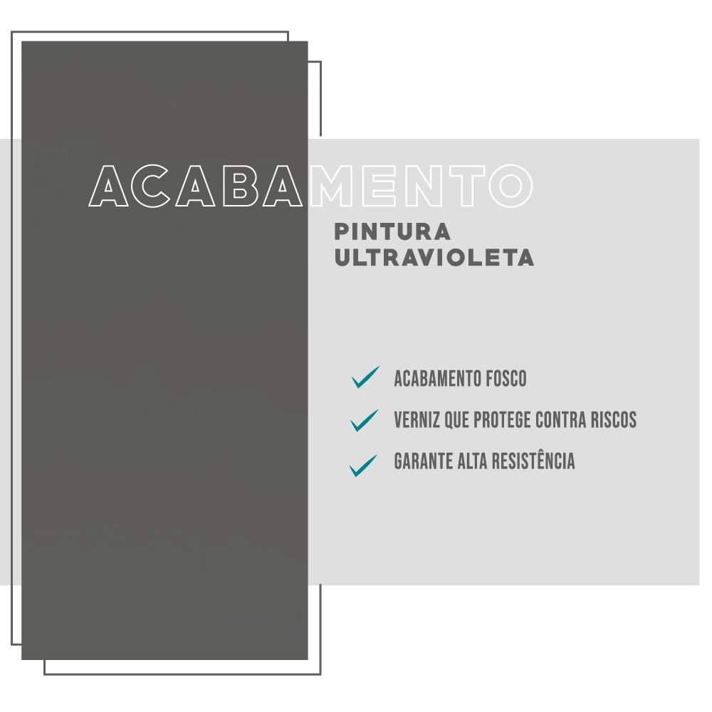 Torre Quente 2 Fornos Milla Nog/Cinza 70cm Carraro