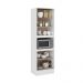 Torre Quente Milla Branco MDF 70cm Carraro