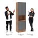 Torre Quente Milla Nog/Cinza 70cm Carraro