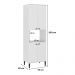Torre Quente para 1 Forno 4 Portas Lótus Carraro Branco