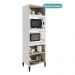 Torre Quente para 2 Fornos 3 Portas Lótus Carraro Branco