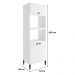 Torre Quente para 2 Fornos 3 Portas Lótus Carraro Branco