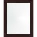 Espelho 38x48 Moldura 4cm Reta Tabaco
