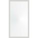 Espelho 58x108 Moldura 4cm Reta Branca