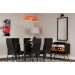 Espelho 58x108 Moldura 4cm Reta Preta