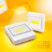 Kit 8 Luminárias Portáteis Interruptor Luz de LED