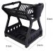 Kit Escorredor de Louças de Plástico e 4 Formas de Air Fryer