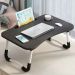 Mesa Dobrável p/ Notebook c/ Suporte p/ Tablet e Copo Cores Sortidas