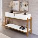 Aparador 2 Gavetas 50524 130cm Branco Cedro DCASA