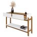 Aparador 2 Gavetas 50524 130cm Branco Cedro DCASA